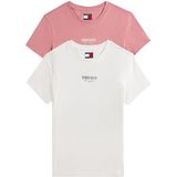 Tommy Jeans - Tjw 2pack Essential Logo 2 Tee - T-shirt - Katoen