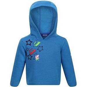 Regatta Peppa Graph Hoody Unisex Sweatshirt, Imperial Blue, 12 Maanden