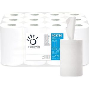 Papernet 403780 handdoek Centrefeed, Pura cellulose, wit, unicaat