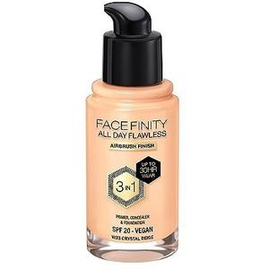 Max Factor - Facefinity All Day Flawless - Vloeibare Foundation - 30ml - Crystal Beige