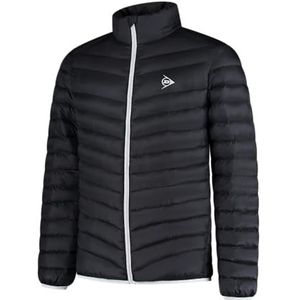 DUNLOP ESSENTIALS UNISEX SPORT JAS, Zwart/Zilver, L