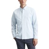 Overhemd - Effen - Katoen - Lange Mouw - Regular Fit