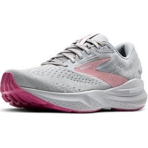 Brooks Adrenaline GTS 24 Ondersteunende hardloopschoen voor dames, Legering/Wit/Zephyr, 10