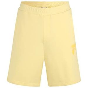 FILA BAIERN Oversized Shorts, Pale Banana, XL, geel (pale banana), XL