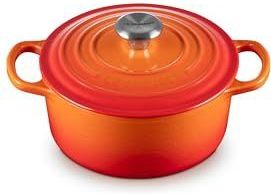 Le Creuset - Signature - Braadpan - Oranjerood - Gietijzer - Ø 18 cm