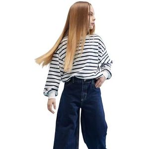 DeFacto Sweatshirt voor meisjes, Donkerblauw, 5-6 Jaar