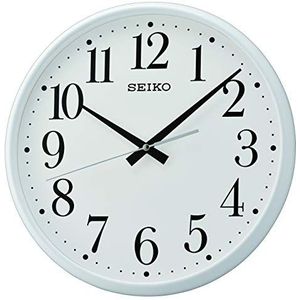 Seiko Clocks Wandklok, 33 x 33 x 4.3, wit