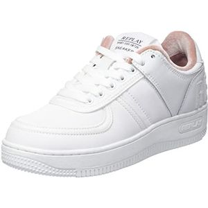 Replay Dames Epic Low NY Sneaker, 061WHITE, 35 EU