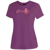 Maier Sports Dames Shirt Tilia Pique W, Pickled Beet, 46, 3003153