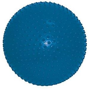 CanDo Gymnastiekbal met noppen/zitbal/motorische bal - SENSI-Bal - blauw, 85 cm