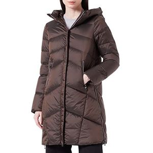 Geox Dames donsjas W Adrya, Dark Pinecone, Bruin, 48