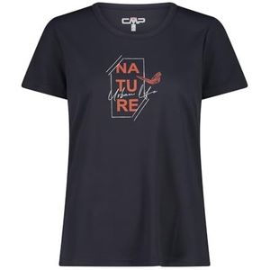CMP T-shirts voor dames, antraciet bitter, 36 NL
