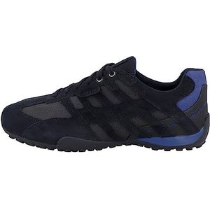 Geox Heren Uomo Snake K Sneakers, Navy Royal, 45 EU