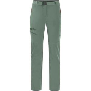 Jack Wolfskin Holdsteig broek, piquégroen, maat 38 dames, Groene piqué, 36