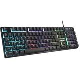 The G-Lab - Keyz Caesium TKL - Gaming-toetsenbord - Wit - USB - RGB-achtergrondverlichting