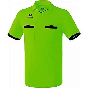 erima Heren Tricot Zaragoza scheidsrechtershirt, green gecko/zwart, XL, 3130713