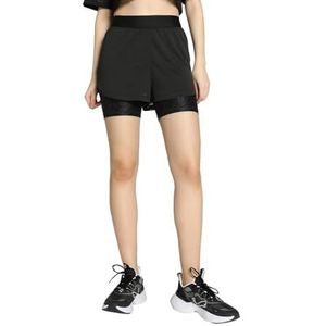 PUMA Unisex Fit Mesh 2:1 Korte Gebreide Shorts