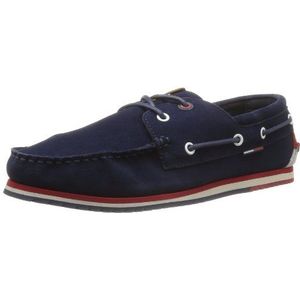 Tommy Jeans Heren Nate 3b Oxfords, Blauwe Blau Peacoat 409