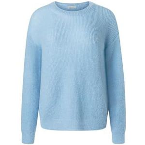 Maerz Pullover ronde hals 1/1 mouw, Blauwe fontein, 48