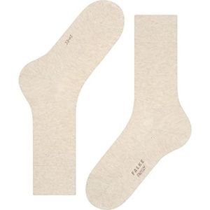 FALKE Heren Sokken Family M SO Duurzaam Katoen eenkleurig 1 Paar, Beige (Sand Melange 4650) nieuw - milieuvriendelijk, 39-42