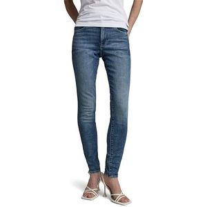 G-STAR RAW Dames 3301 High Waist Skinny Jeans, Blauw (Faded Cascade C051-C606), 29W/34L, Blauw (Faded Cascade C051-c606), 29W x 34L