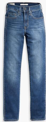 Levi´s - 724 High Rise Straight Fit - Spijkerbroek - Blauw - Katoen