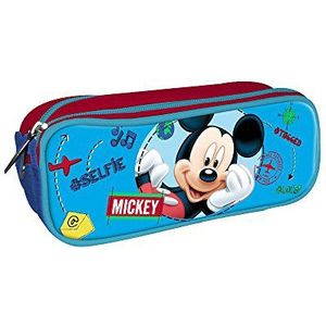 Disney – dubbele pennenetui sluiting 85 x 225 x 70 mm Mickey, ast3897