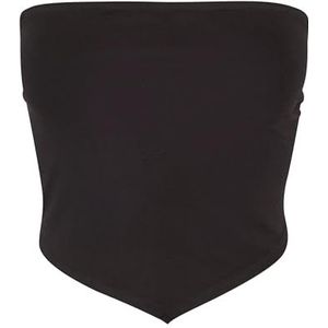 Urban Classics Dames Dames Geknoopt Bandeau Top Onderhemd, zwart, L