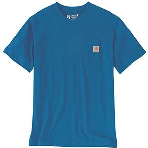Carhartt Heren Work Utility T-shirt, marineblauw heather, M