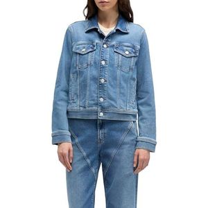 7 For All Mankind ADI TRUCKER Oceanstone, blauw (mid blue), L