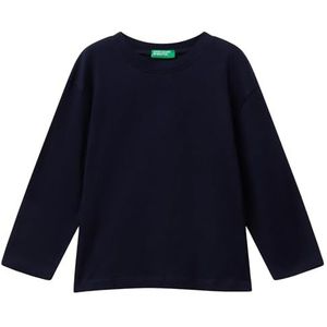 United Colors of Benetton T-shirt M/L, Blauw, 2 anni