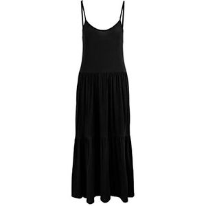 PCNEORA Strap MIDI Dress SA BC, zwart, XS