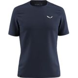 Salewa - Puez Hybrid Dry T Shirt - Thermoshirt - Blauw - Polykatoen