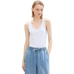 TOM TAILOR Denim Damestop, 20000 - wit, XXL