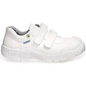Abeba 32140-36 Anatom veiligheidsschoenen (lage schoenen), wit, 32140-37