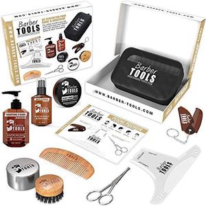 Barber Tools ✮ Kit/baardverzorgingsset, baard-set, baard- en scheerbeurt, cosmetica, made in Frans