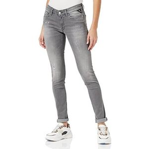 Replay Dames New Luz Jeans, 096, medium grijs, 25W x 32L
