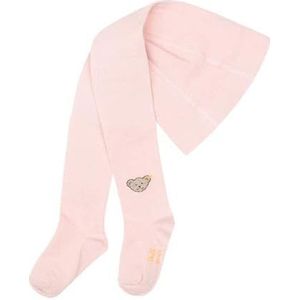 Steiff Unisex Kids Basic monochroom panty GOTS, Silver Pink, Regular, Zilverroze.