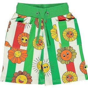 Småfolk Shorts met Suns, groen, 3-4 Jaren