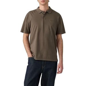 Levi's Authentic Polo Garment Dye Khaki Green G, Garment Dye Khaki Gr, S
