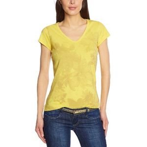 Calvin Klein Jeans Dames T-Shirt, geel (284), 40