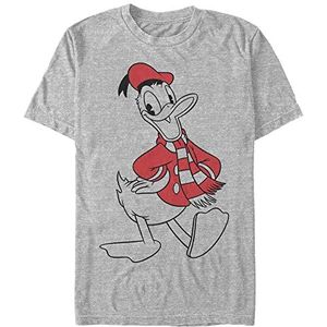 Disney Mickey Classic - Donald Holiday Fill Unisex Crew neck T-Shirt Melange grey M