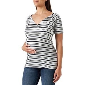 Noppies Dames Top Daye Nursing T-shirt met korte mouwen, Peacoat - P590, 42