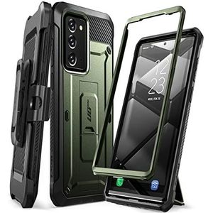 SUPCASE Unicorn Beetle Pro Full Body Rugged Holster Case voor 6,1-inch Samsung Galaxy Note 20 (2020 Release), Guldan