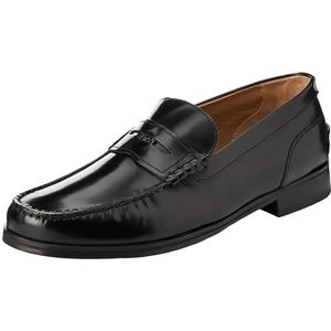 Ted Baker Tiryme Penny Loafer voor heren, Zwart, 45 EU