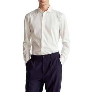 United Colors of Benetton heren overhemd, Wit, M