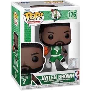 Funko POP! NBA Celtics Jaylen Brown - Vinylfiguur om te verzamelen - cadeau-idee - officiële merchandise - speelgoed voor kinderen en volwassenen - sportfans - modelfiguur voor verzamelaars en display