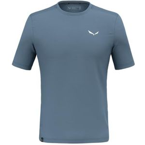 SALEWA Puez Hybrid Dry T-Shirt Men, Java Blue, 3XL