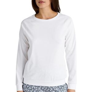 CALIDA - Slaapshirt - Wit - Jersey - Lange Mouw