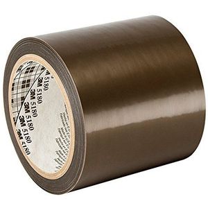 TapeCase 60 PTFE folietape, 7,1 x 91,4 m, doorschijnend, 10,2 cm dik, 91,4 cm lang, 7,1 cm breed